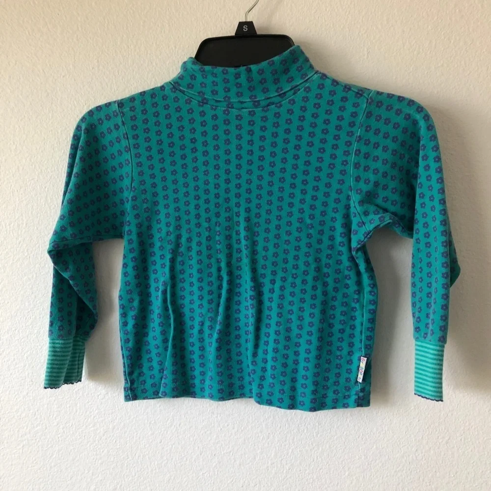 Vintage Gymboree Floral Print Long Sleeve